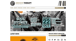 Desktop Screenshot of groovetherapy.com.au