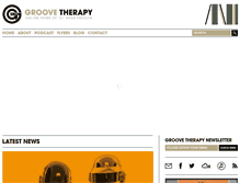 Tablet Screenshot of groovetherapy.com.au